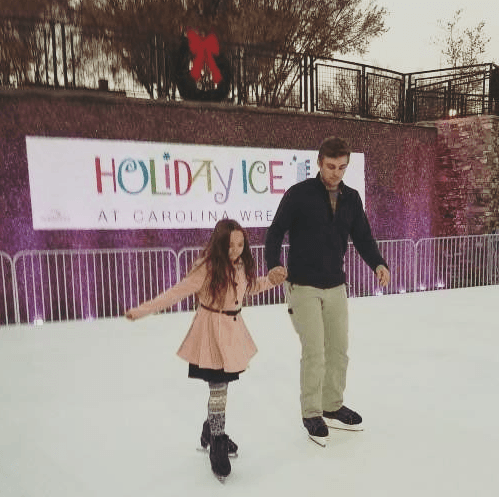 Holiday Ice at Carolina Wren Park