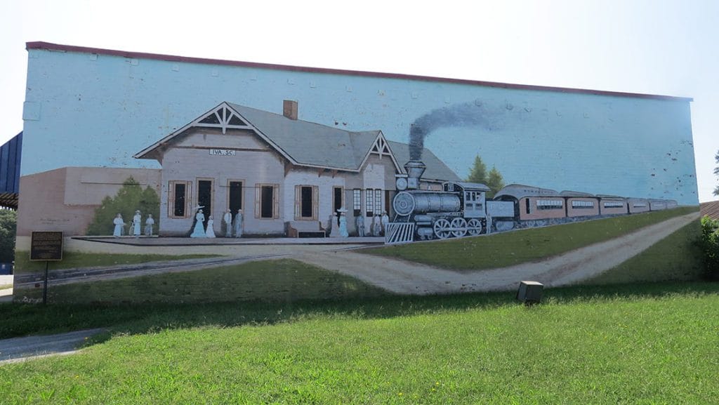 Iva, SC Downtown Mural