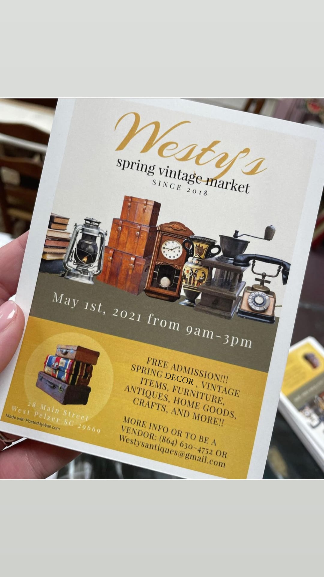 Westy’s Antiques Spring Vintage Market