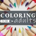 Coloring for Adults at the Anderson County Museum