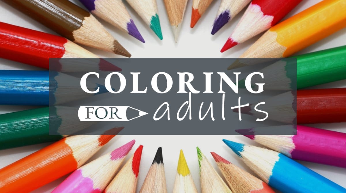 Coloring for Adults at the Anderson County Museum