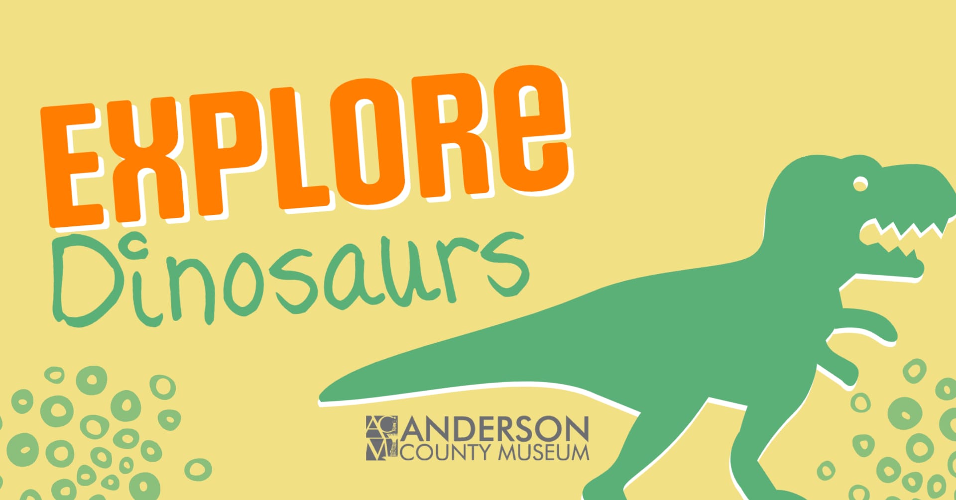 Explore Dinosaurs at the Anderson County Museum