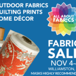 All About Fabrics Monthly Fabric Sale